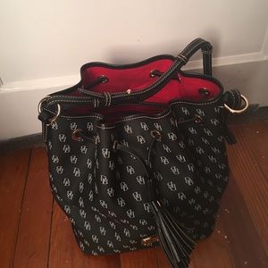 Dooney & Burke Signature Bucket Bag